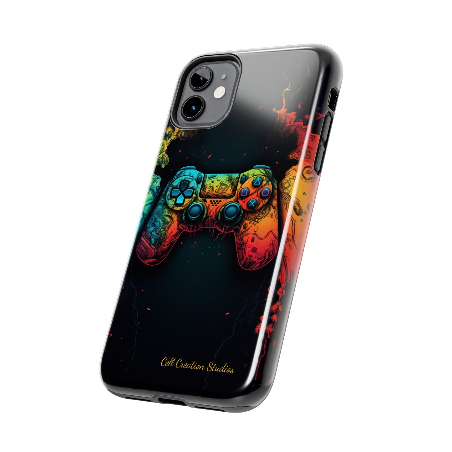 "ColorBlast Gaming" -Tough iPhone Cases