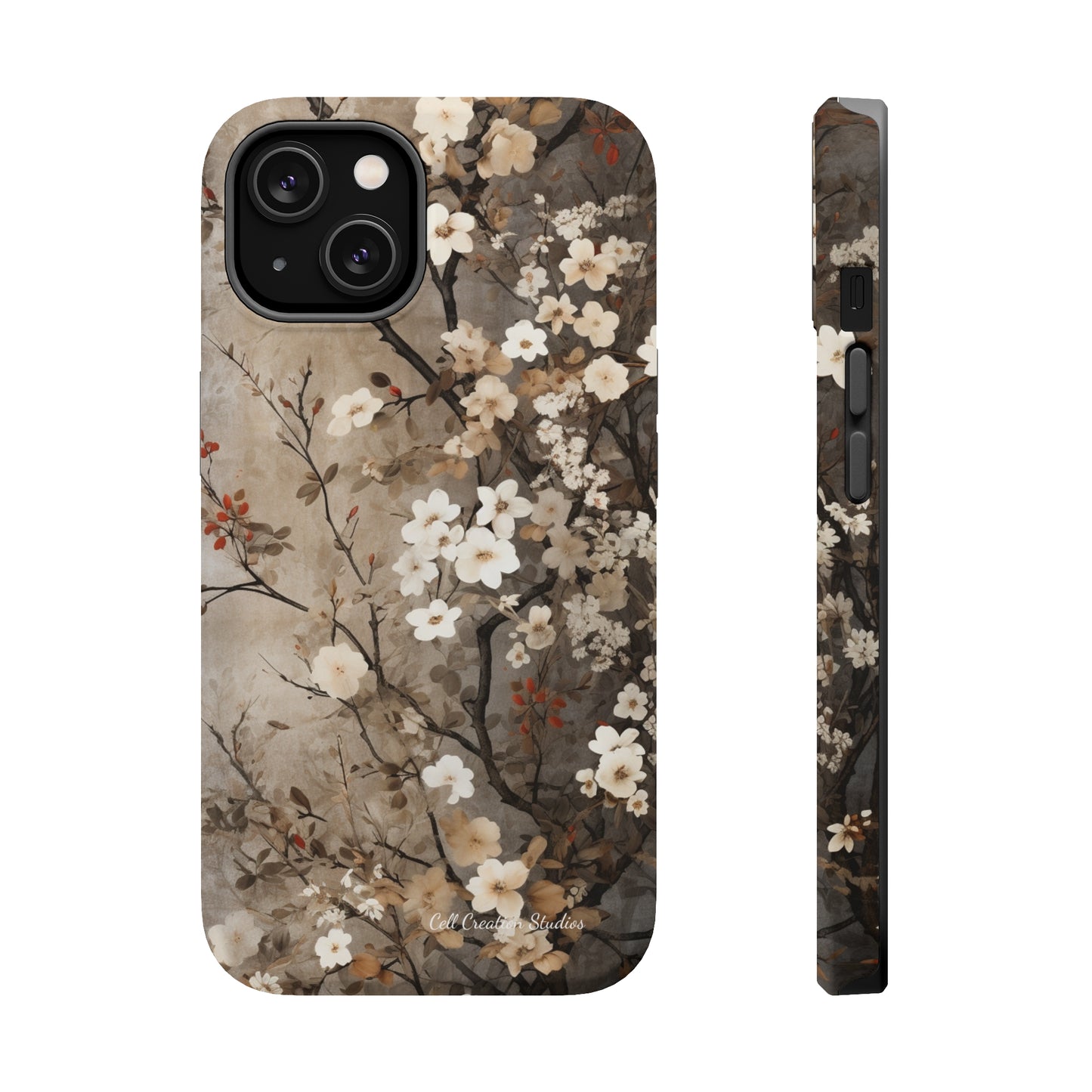 "Whimsical Blooms" -MagSafe Tough iPhone Cases