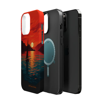 "Serenity at Sunset" -MagSafe Tough iPhone Cases