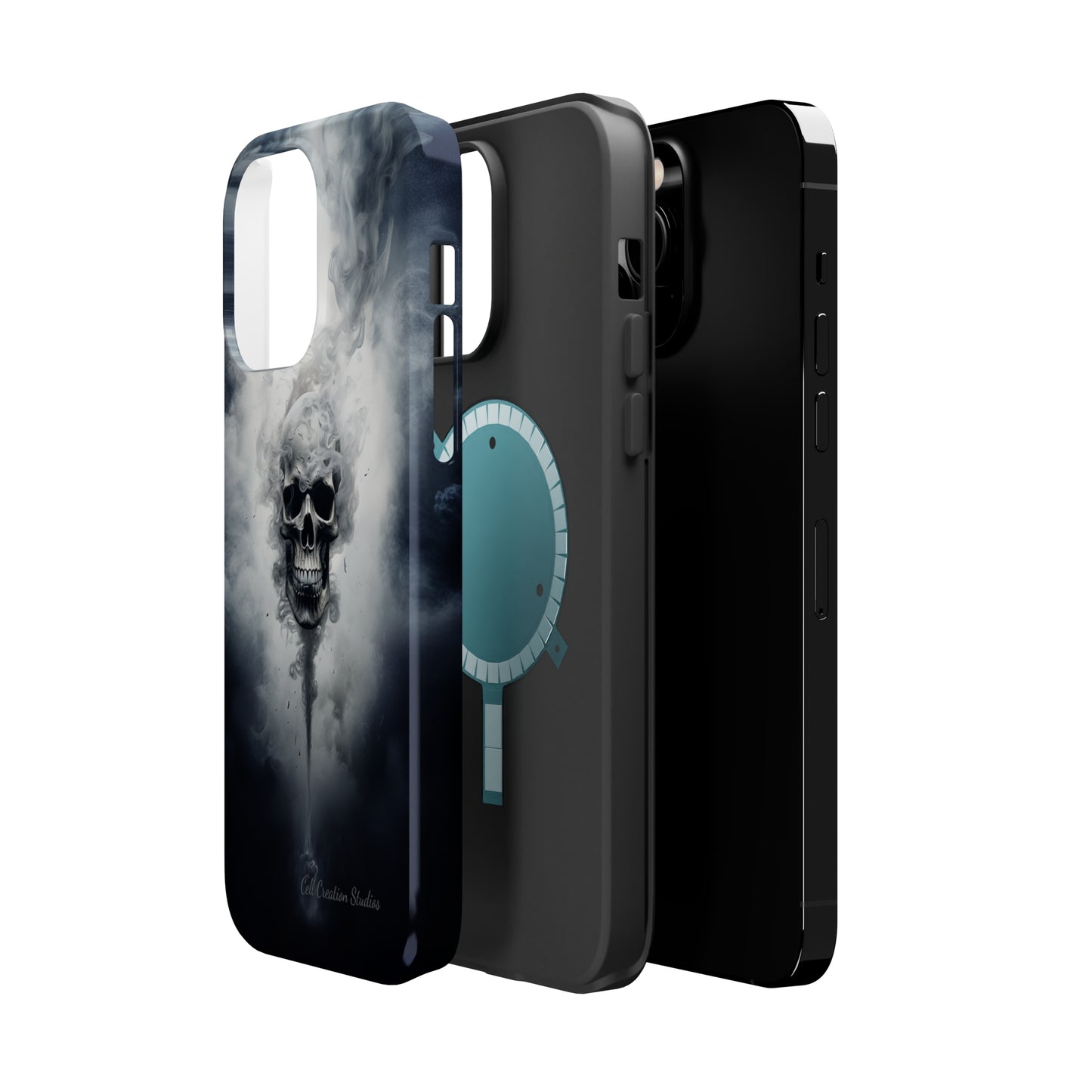 "Mystic Smoke Skull" -MagSafe Tough iPhone Cases