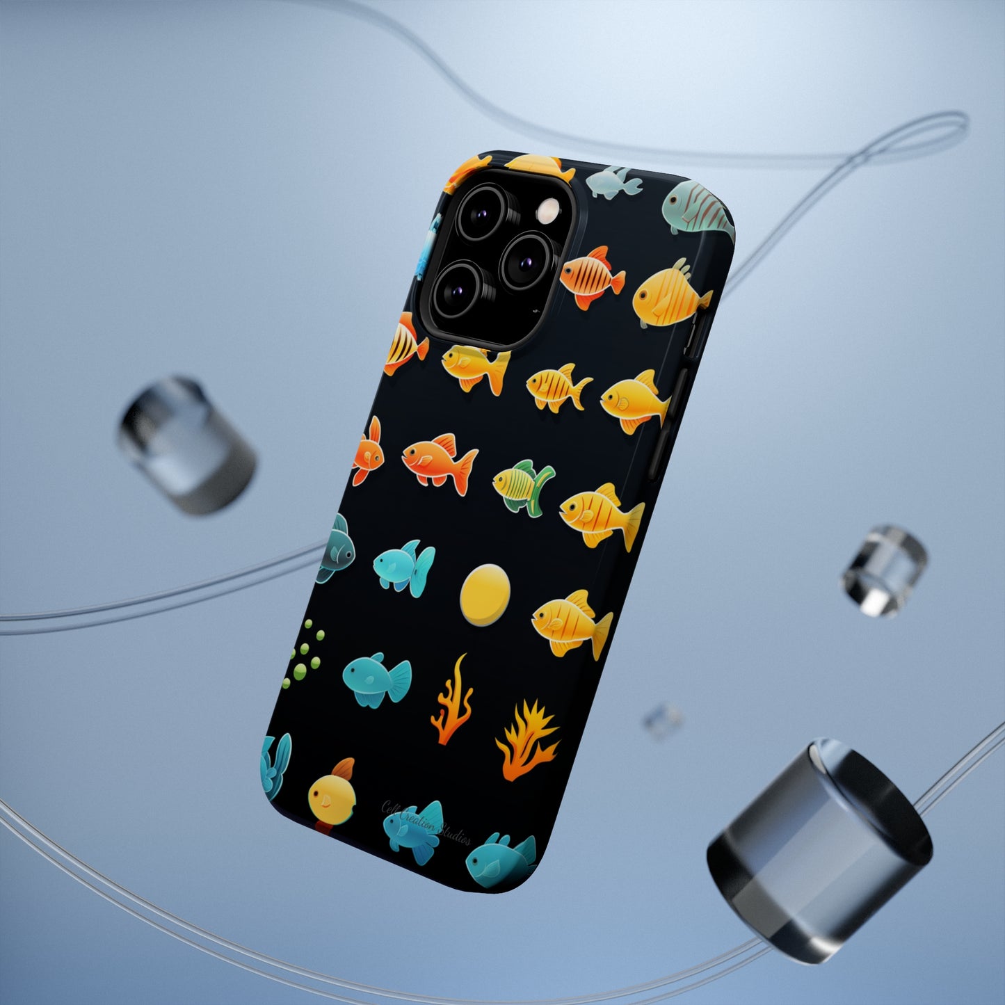 "AquaArt Fish" -MagSafe Tough Phone Cases