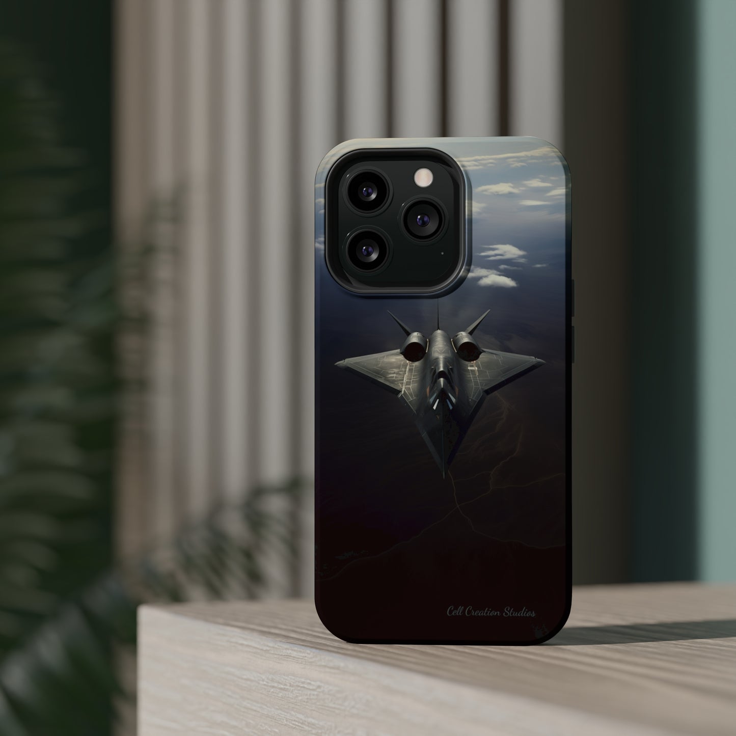 "Stealth Bomber Nightfall" Phone Case -MagSafe Tough Cases