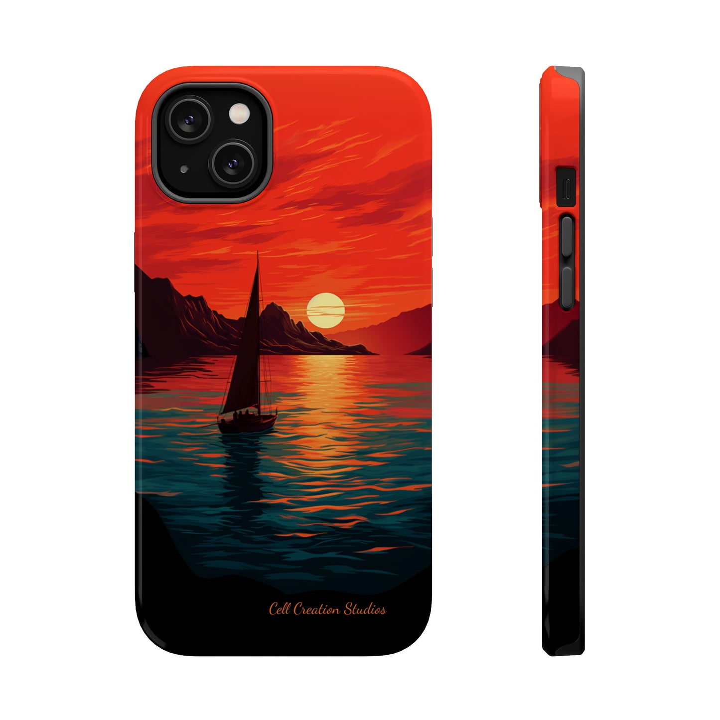 "Serenity at Sunset" -MagSafe Tough iPhone Cases