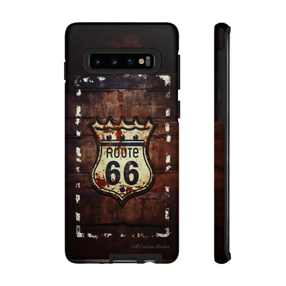 "Retro Route 66" Phone Case -Tough Cases