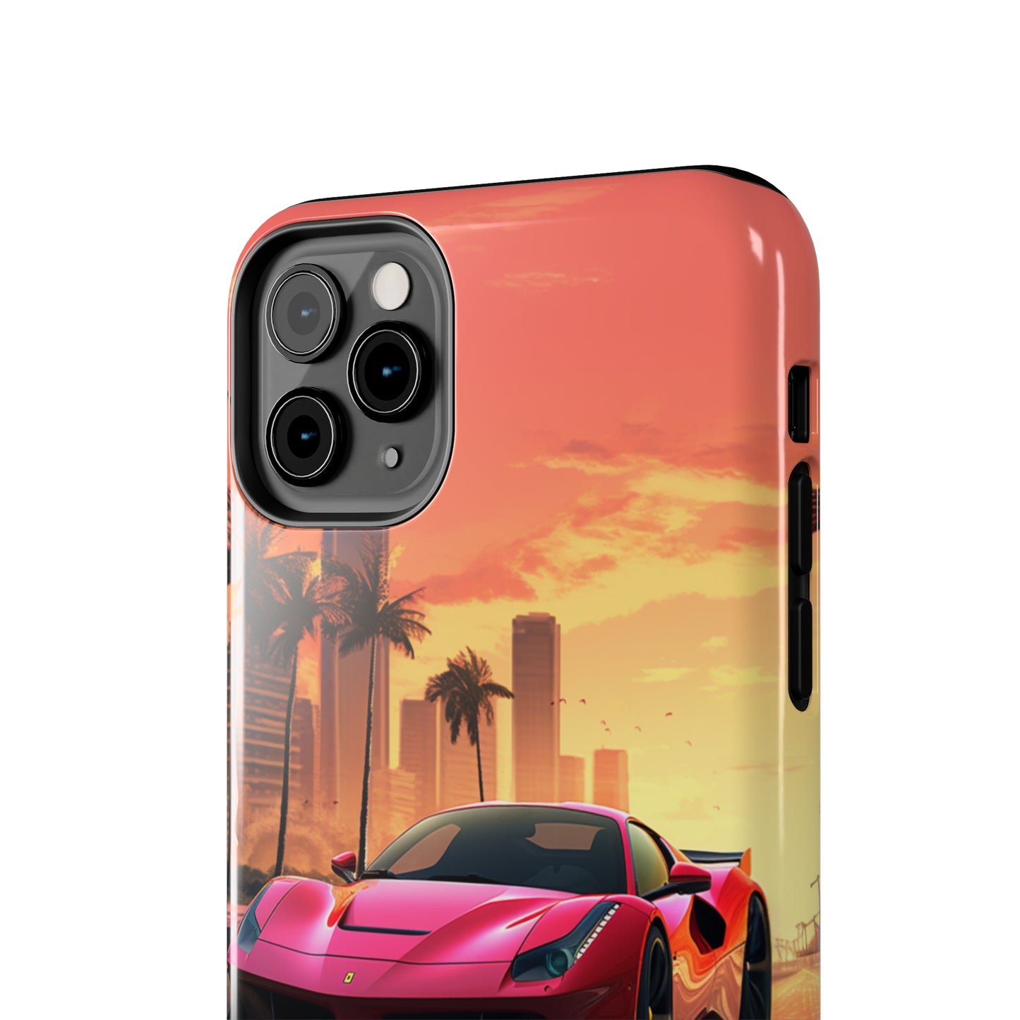 "Sunset Boulevard Ferrari Edition" -Tough iPhone Cases