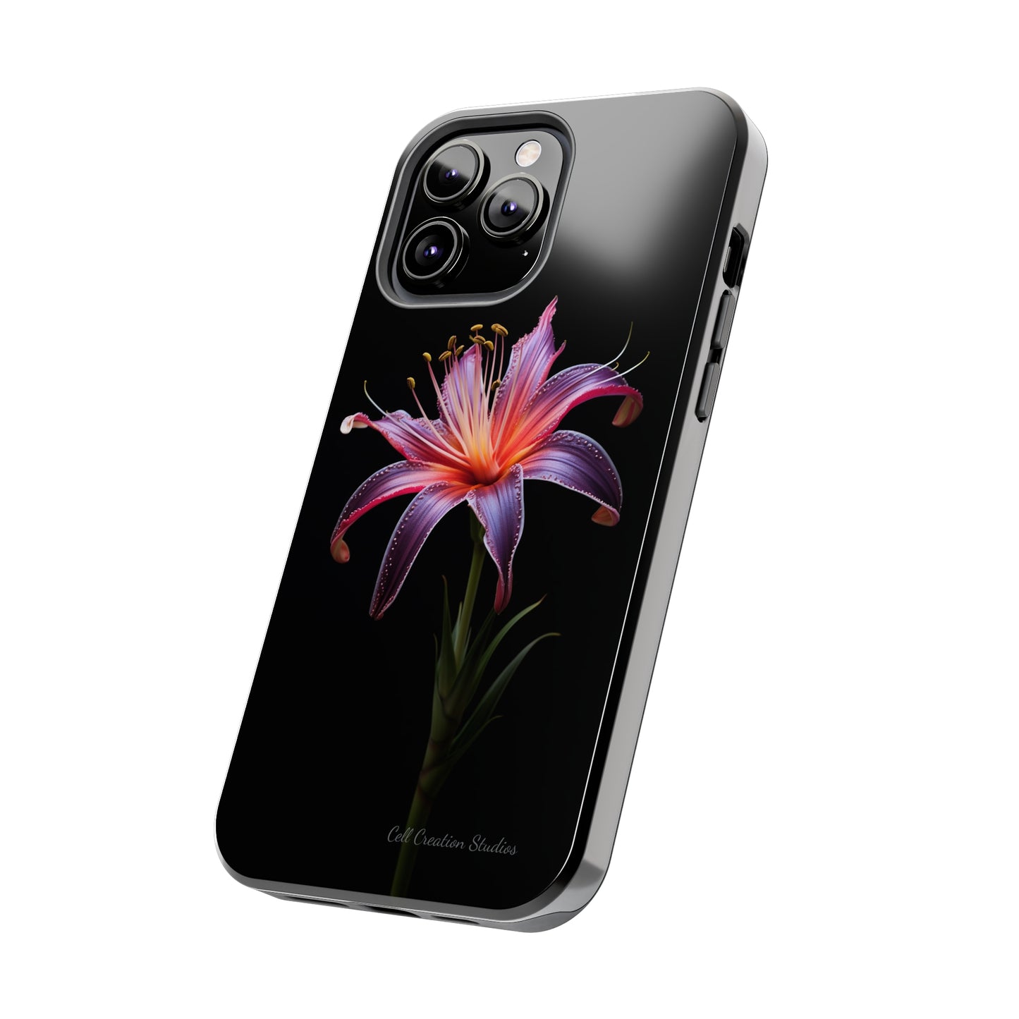 "Vibrant Purple Lily" Phone Case -Tough Phone Cases