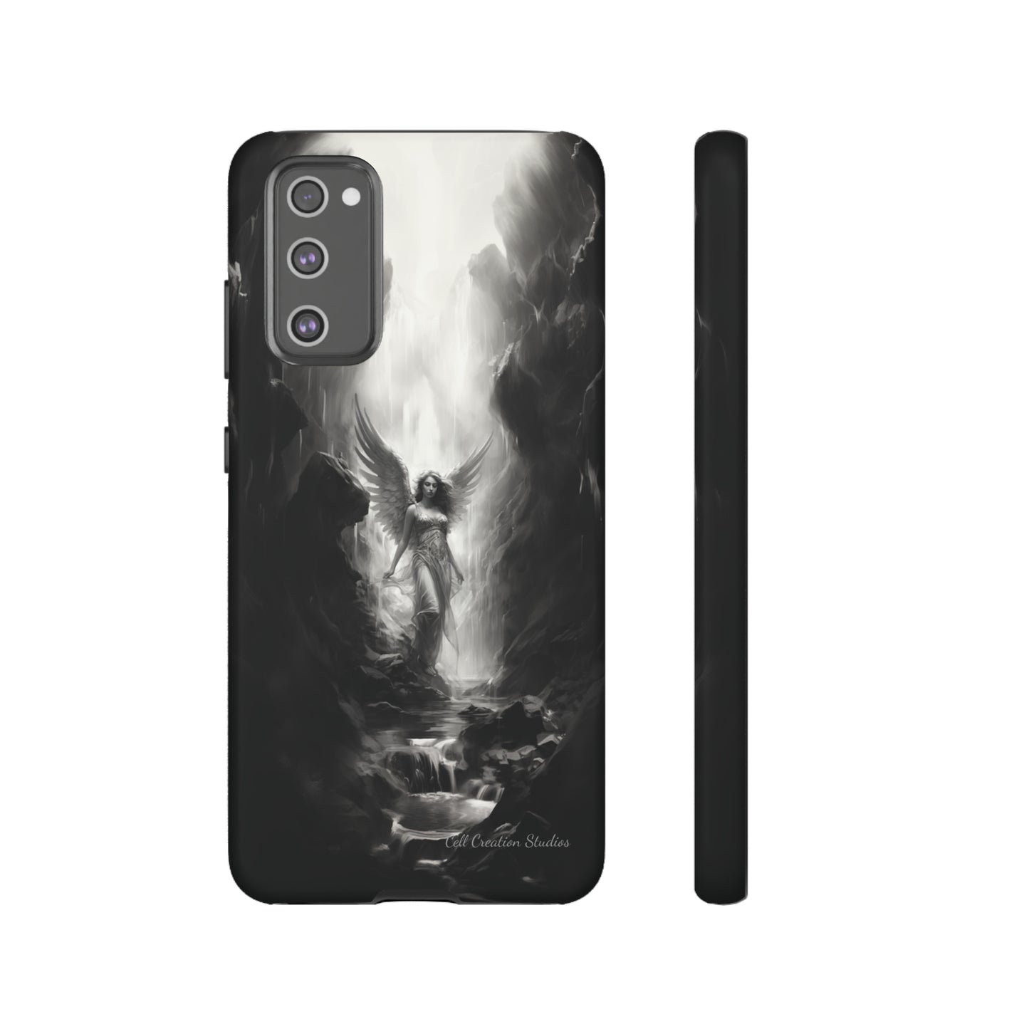 "Seraphic Streams" Angelic Ravine Phone Case -Tough Cases