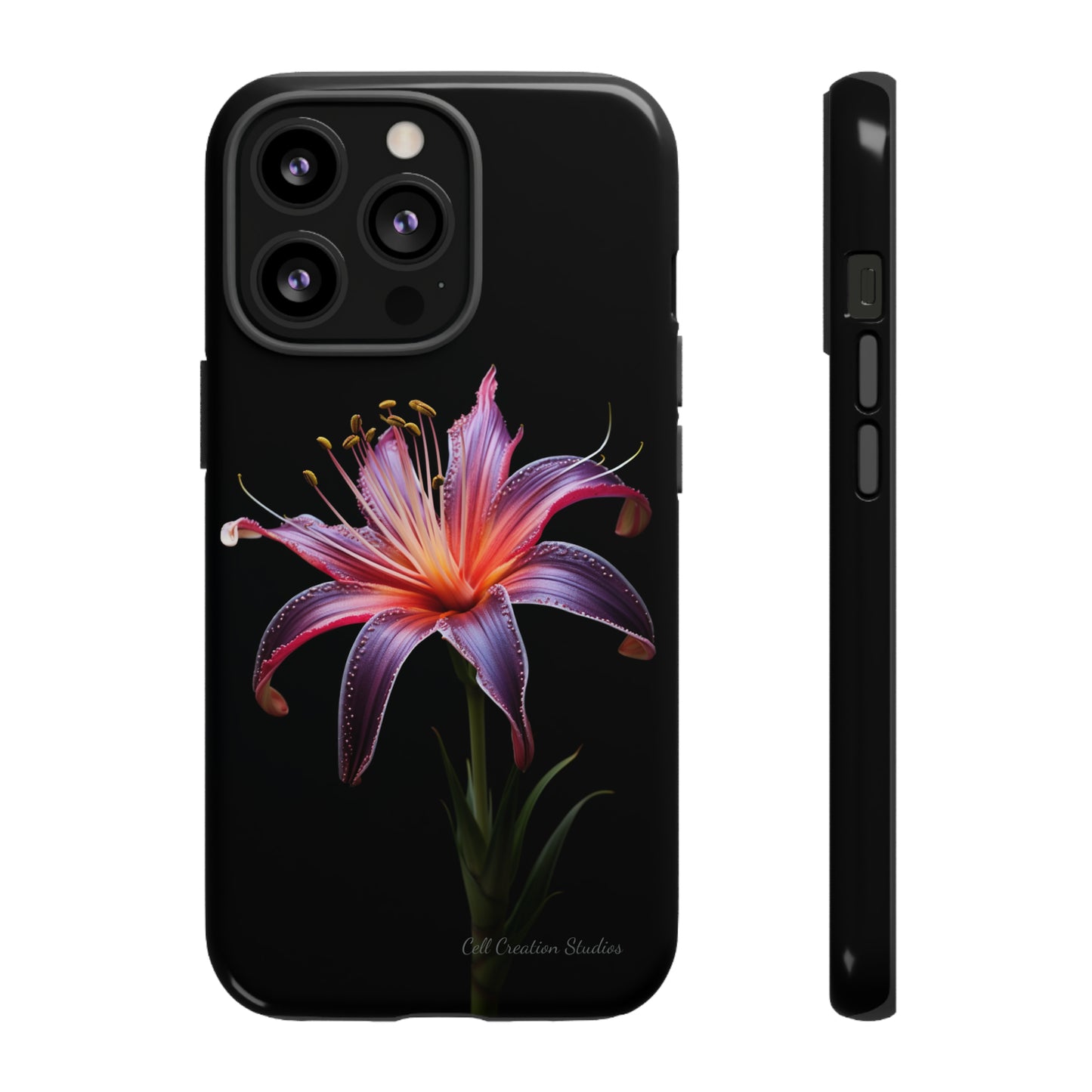 "Vibrant Purple Lily" Phone Case -Tough Cases