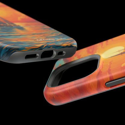 "Sailboat Sunset" - MagSafe Tough iPhone Cases