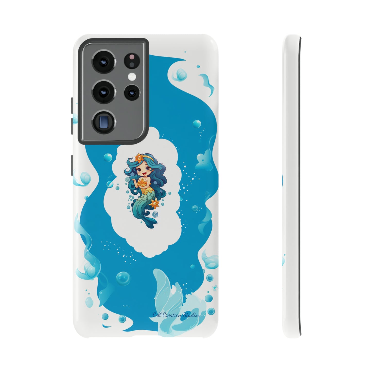 "Mermaid Elegance" -Tough Samsung Phone Cases