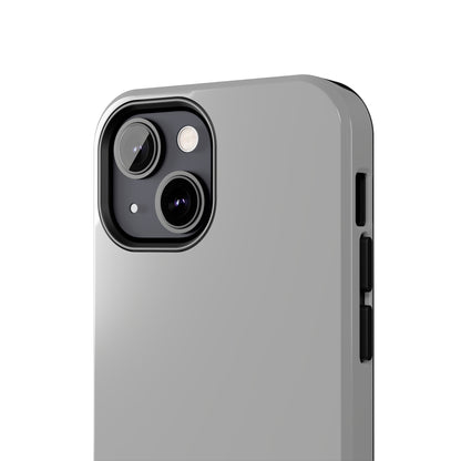 "Sleek Silver Essence" -Tough iPhone Cases