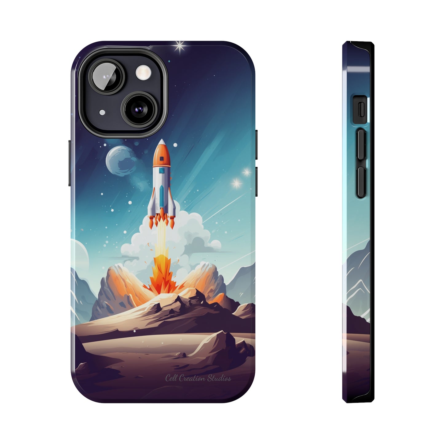 Introducing our "Galactic Odyssey" Cell Phone Case – Launch Your Device into Adventure -Tough Phone Cases