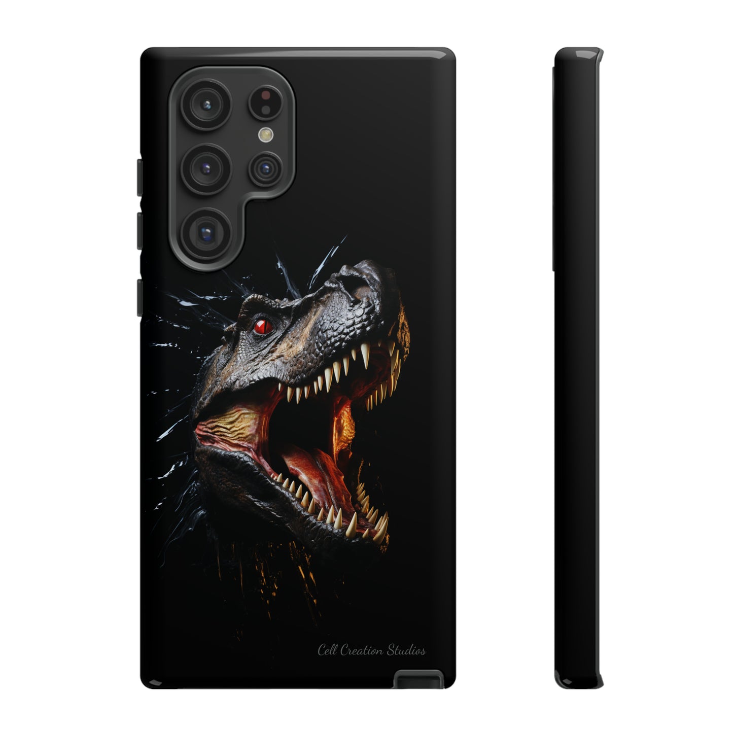 "Jurassic Impact" T-Rex Phone Case -Tough Cases