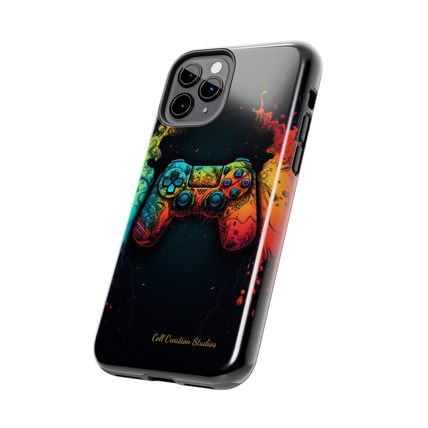 "ColorBlast Gaming" -Tough iPhone Cases