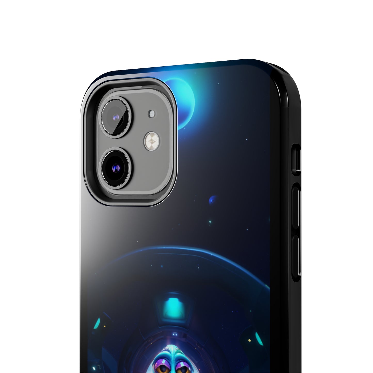 The "Cosmic Cruising Bored Alien" Phone Case-Tough Phone Cases