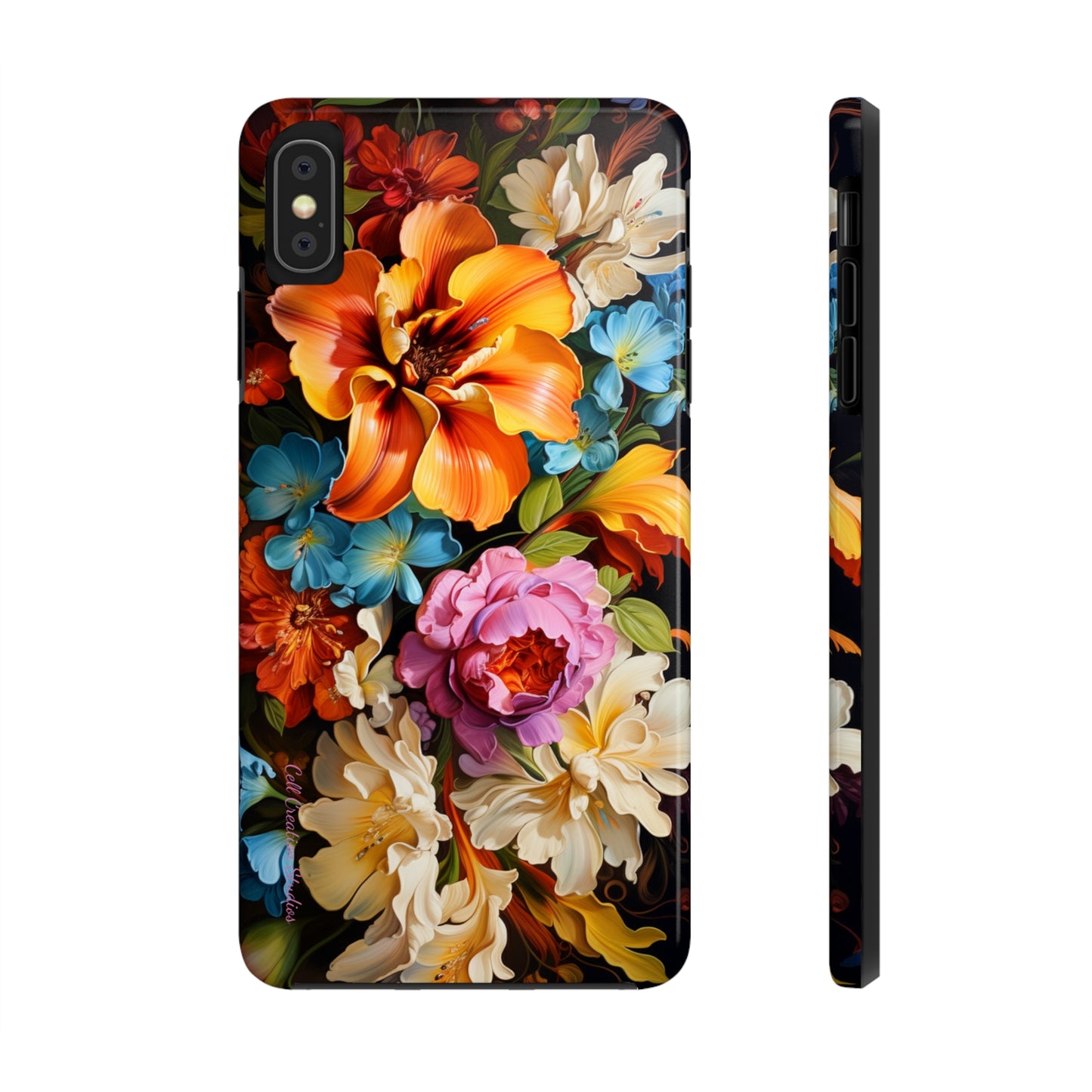 Introducing the "Floral Elegance" Cell Phone Case – Blossom with Style -Tough Phone Cases