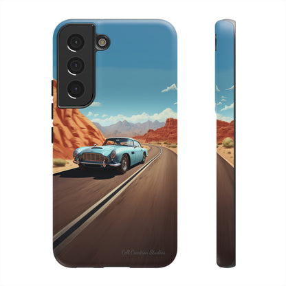 "Silver Racing Legend" -Tough Samsung Phone Cases