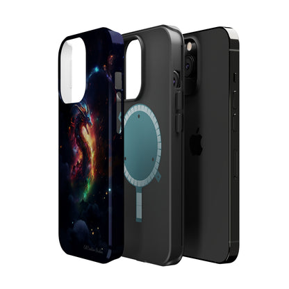 "Cosmic Dragon Unleashed" -MagSafe Tough iPhone Cases