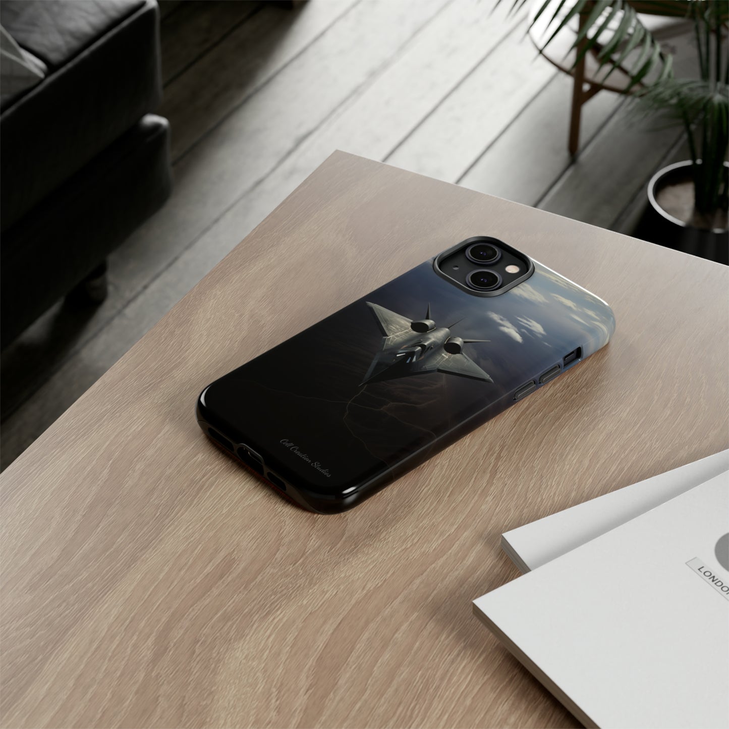 "Stealth Bomber Nightfall" Phone Case -Tough Cases