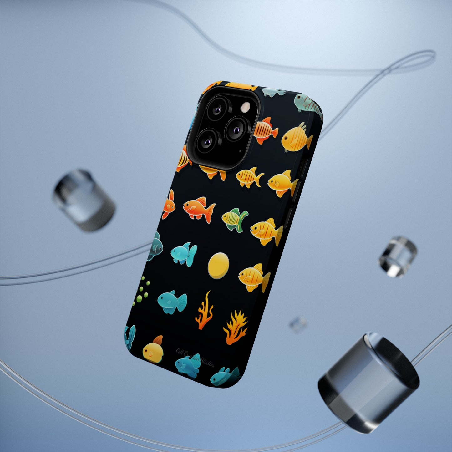 "AquaArt Fish" -MagSafe Tough Phone Cases