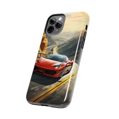 "Mountain Majesty Ferrari Edition" -Tough iPhone Cases