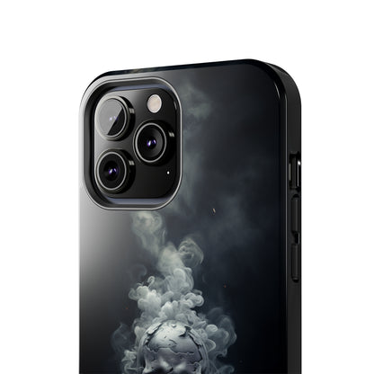 "Ethereal Skull Noir" -Tough iPhone Cases