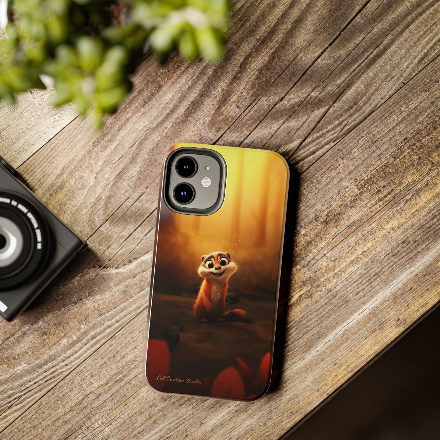 Introducing the "Woodland Chipmunk" Cell Phone Case – Embrace Natural Playfulness with Every Glance-Tough Phone Cases