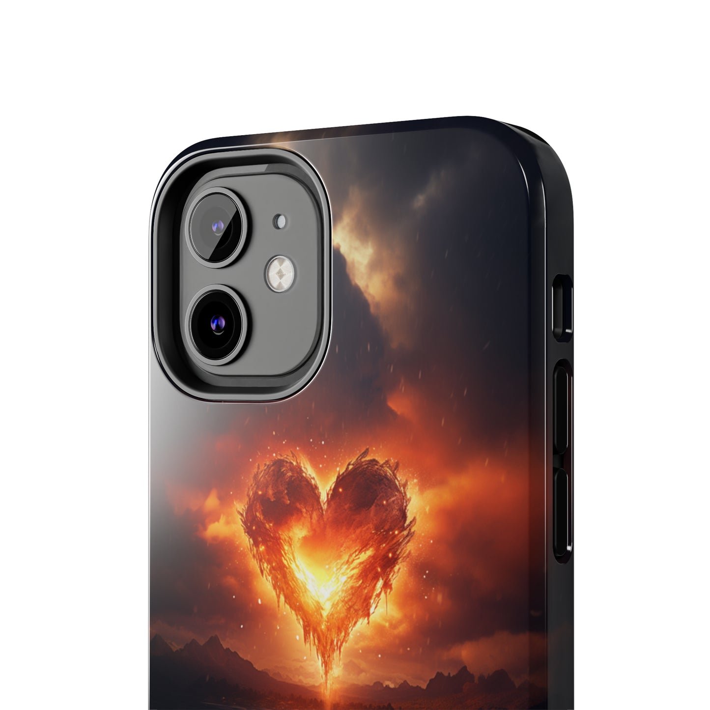 Introducing the "Flaming Heart" Cell Phone Case – Ignite Your Passion! -Tough Phone Cases