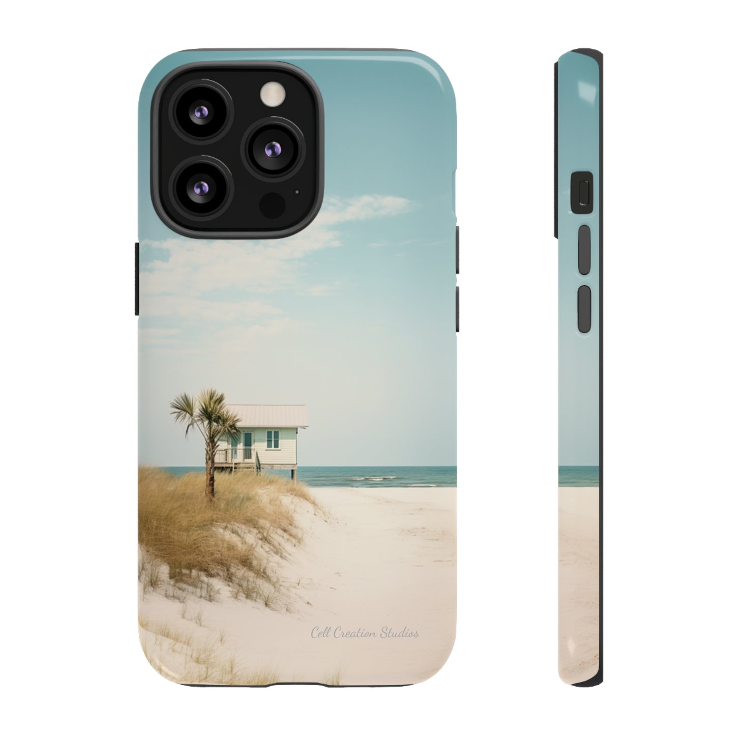 "Seaside Haven" -Tough iPhone Cases