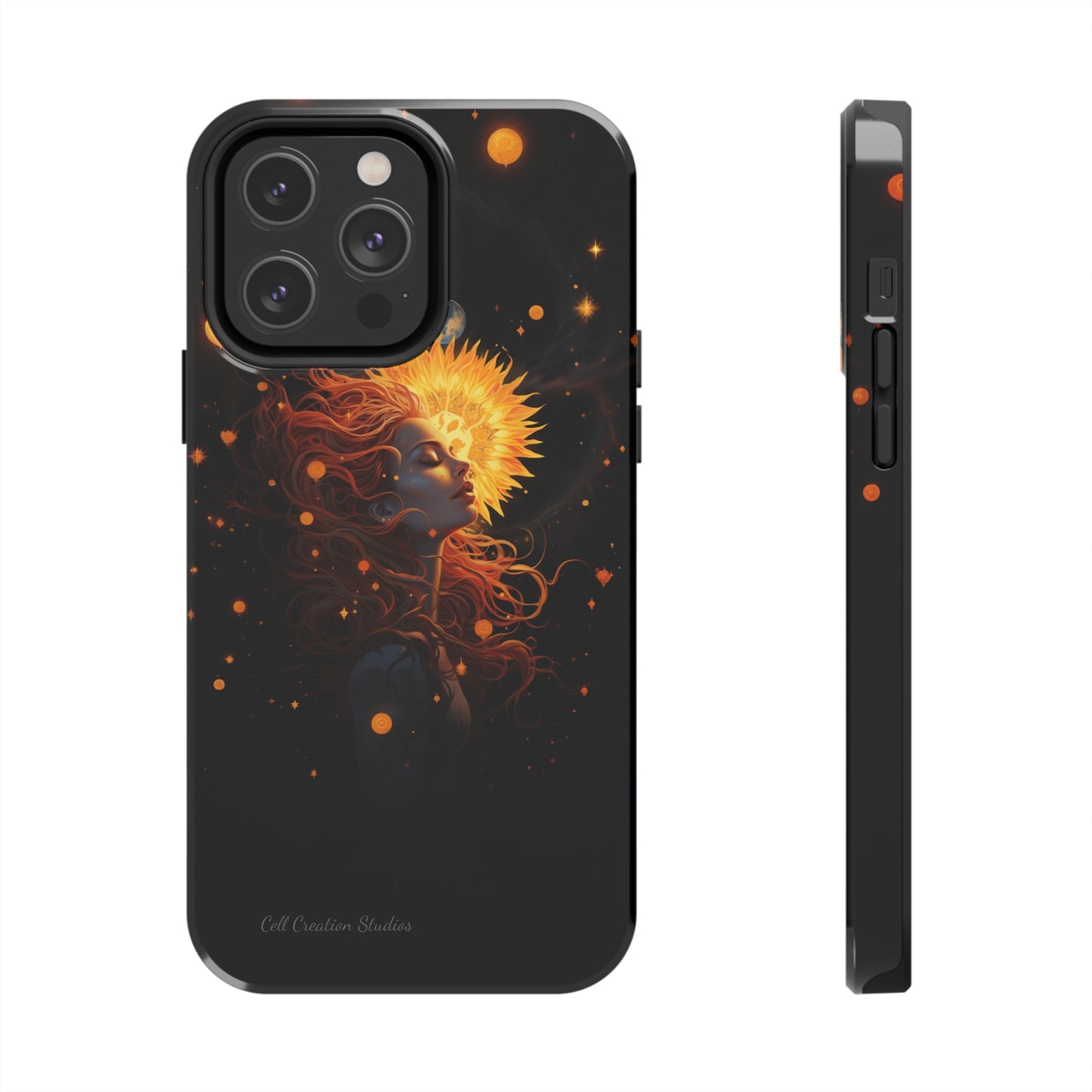 Introducing the "Cosmic Radiance" Cell Phone Case – Embrace the Celestial Beauty of the Universe -Tough Phone Cases