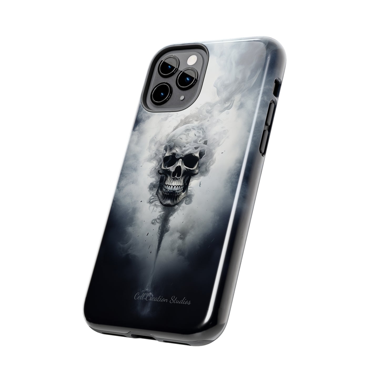 "Mystic Smoke Skull" -Tough iPhone Cases