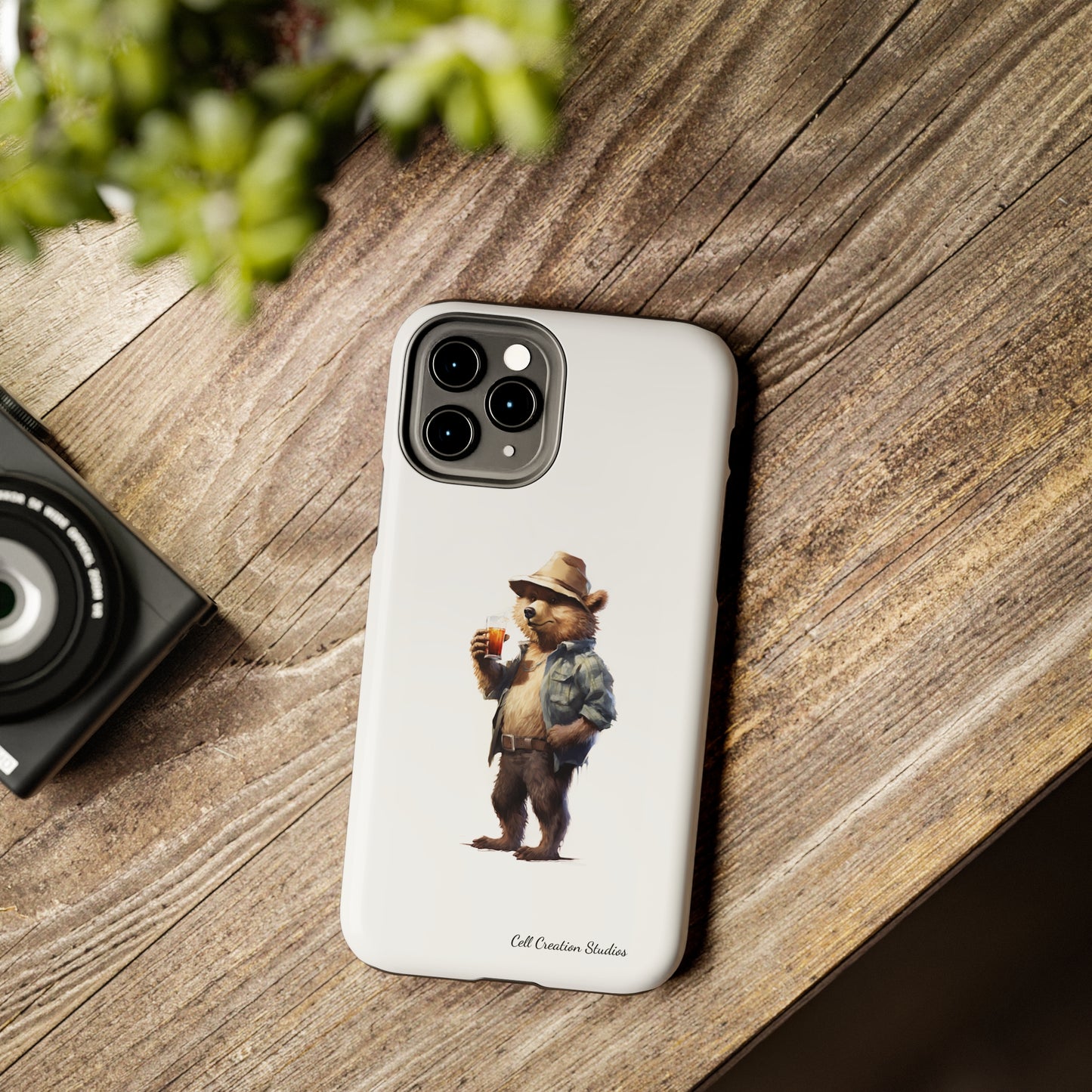 Introducing the "Bear Cheers" Cell Phone Case – The Fun Companion -Tough Phone Cases