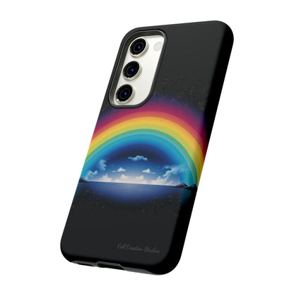 "Vibrant Skies: Rainbow Sunset" Cell Phone Case -Tough Cases