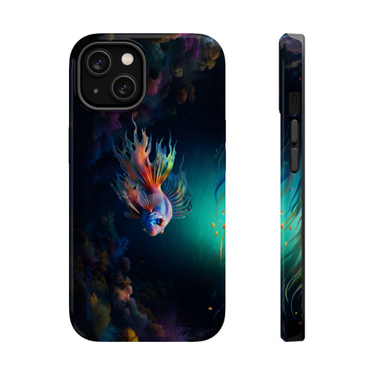 Introducing the "Aquatic Serenity" Cell Phone Case – Dive into Tranquil Waters! -MagSafe Tough Cases