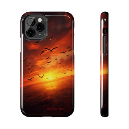 Introducing the "Sunset Soar" Cell Phone Case – Embrace Freedom and Beauty -Tough Phone Cases