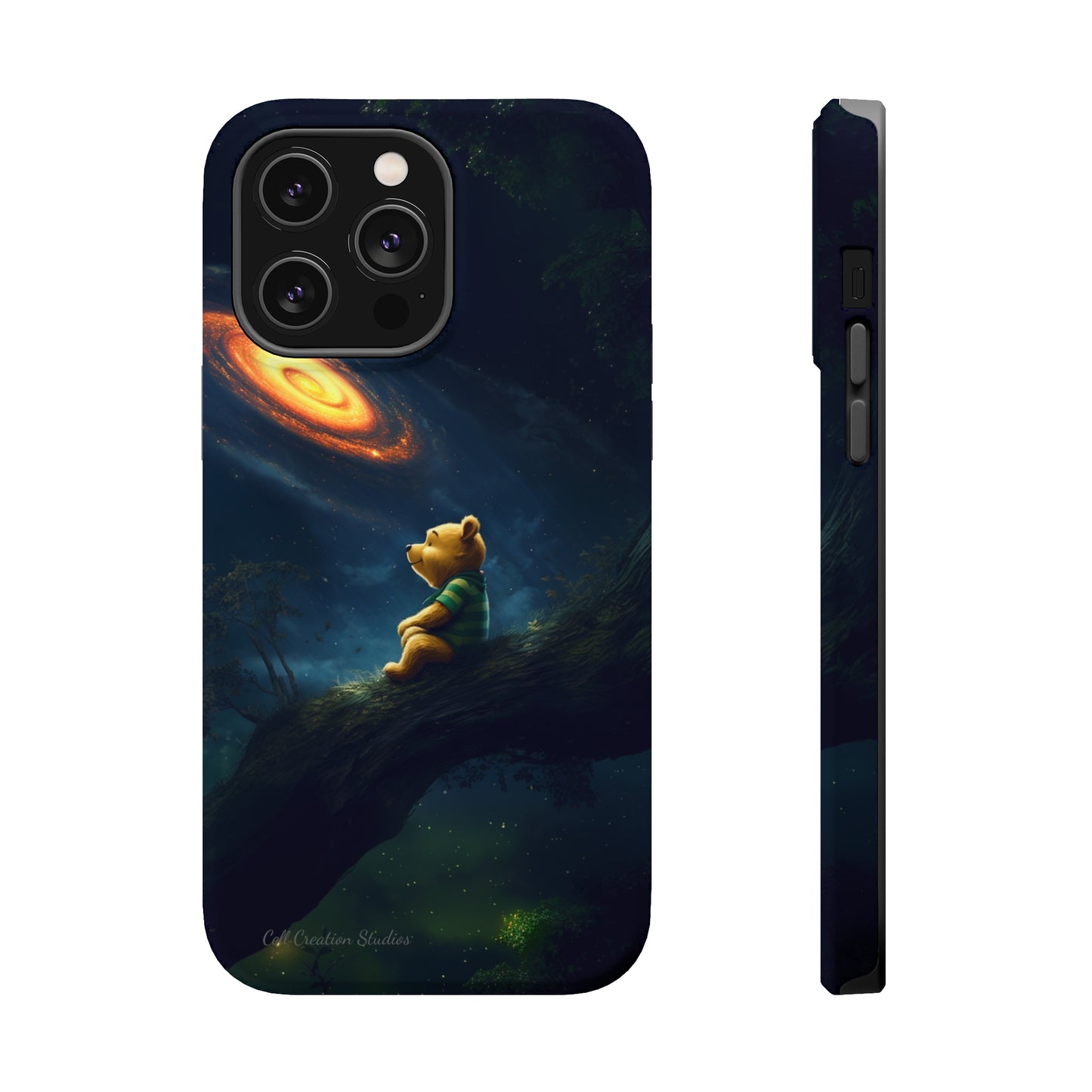 "Starry Night with Winnie-the-Pooh" Cell Phone Case -MagSafe Tough Cases