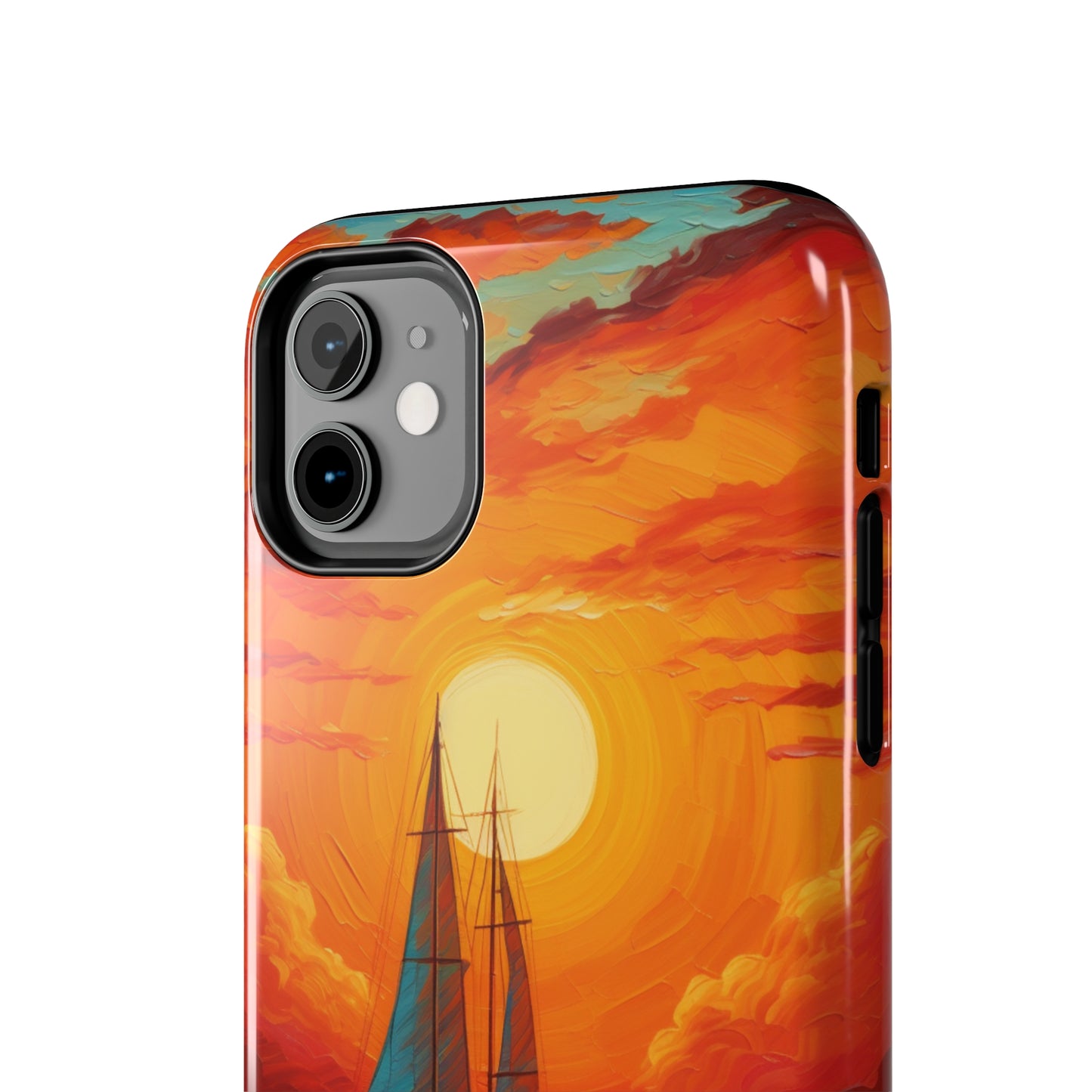 "Sailboat Sunset" -Tough iPhone Cases