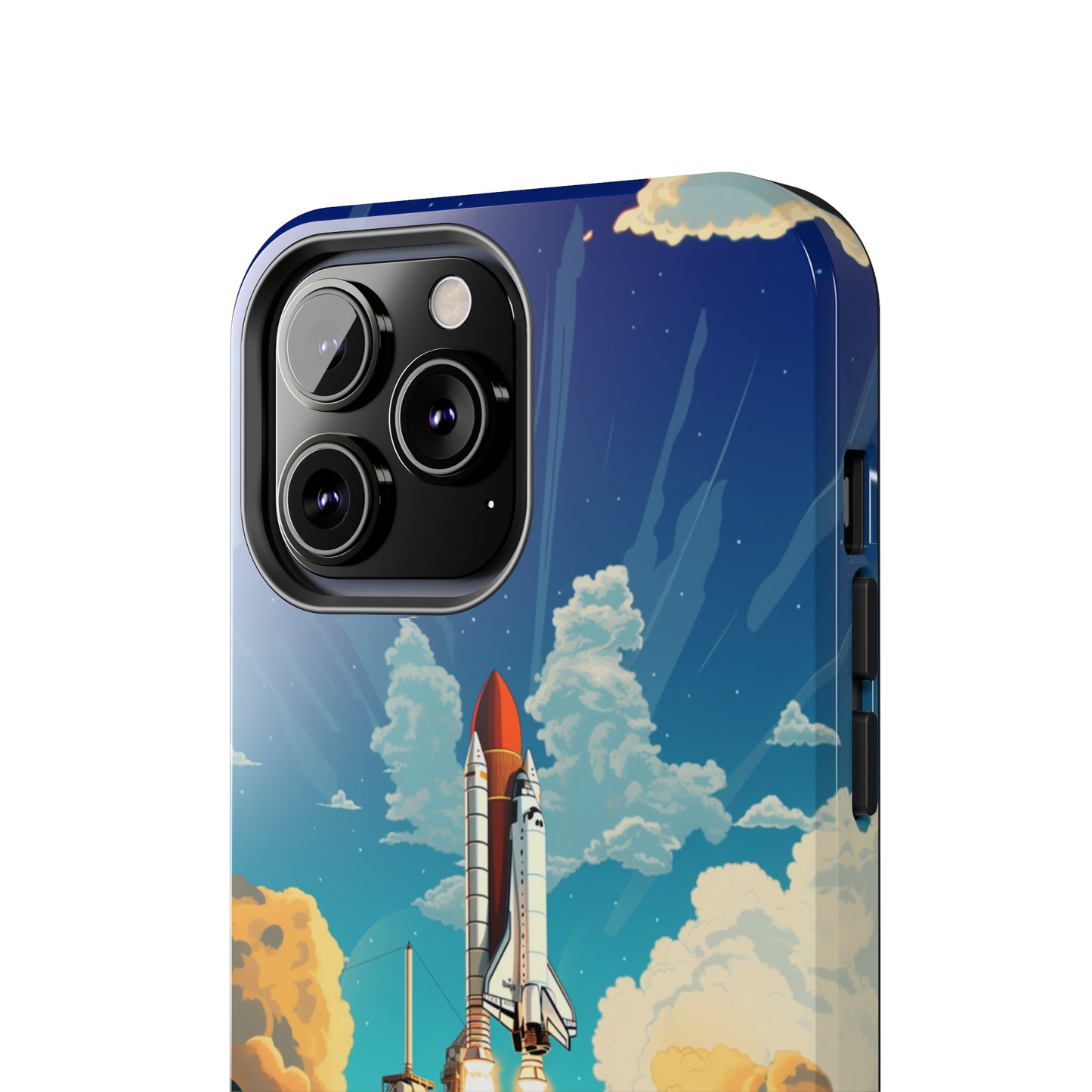 Introducing the "NASA Space Shuttle Launch" Cell Phone Case – Elevate Your Style to New Heights -Tough Phone Cases