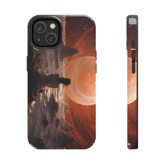 Introducing the "Stargazer's Serenity" Cell Phone Case – Embrace Cosmic Tranquility! -Tough Phone Cases