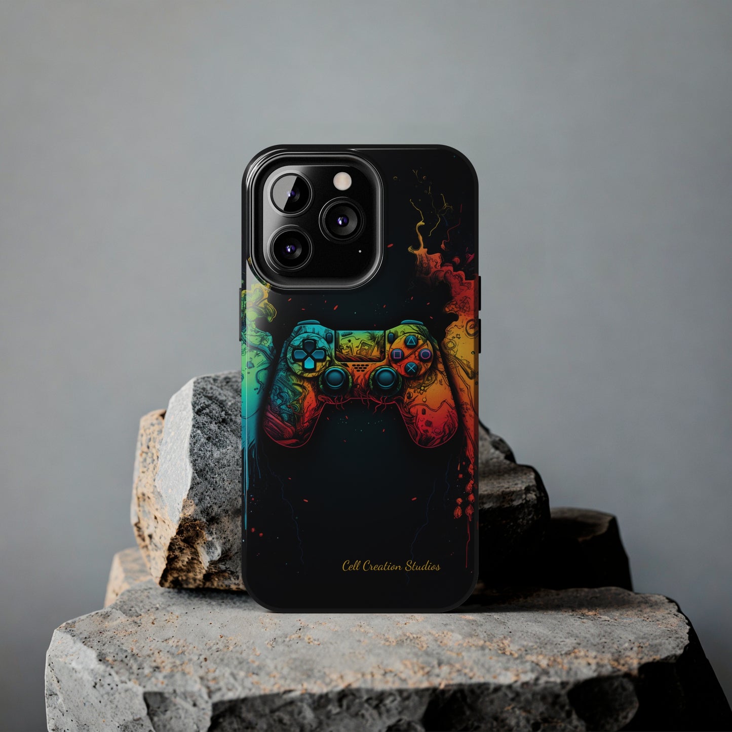 "ColorBlast Gaming" -Tough iPhone Cases