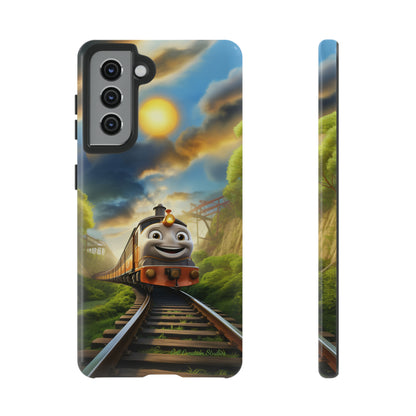 The "Smiling Express Train" Phone Case -Tough Cases