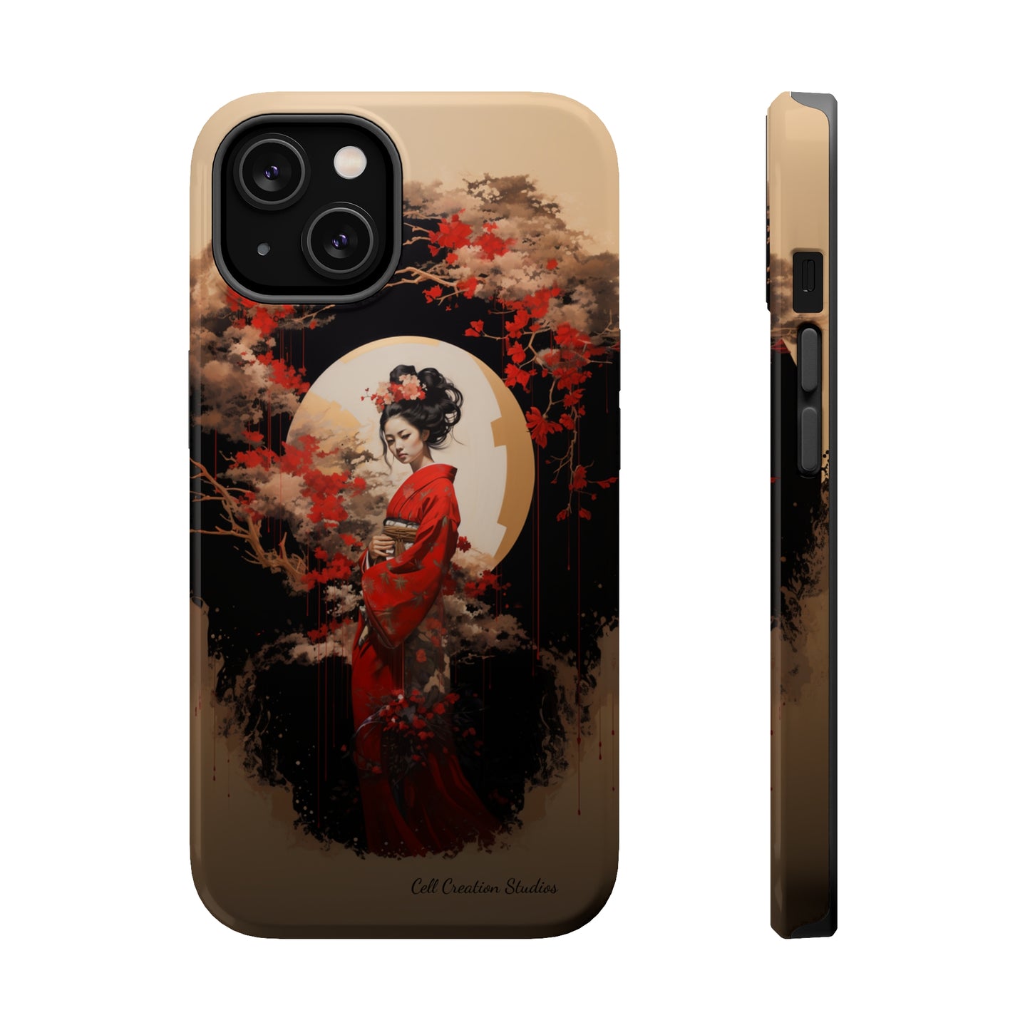 "Japanese Geisha Art" Phone Case -MagSafe Tough Cases