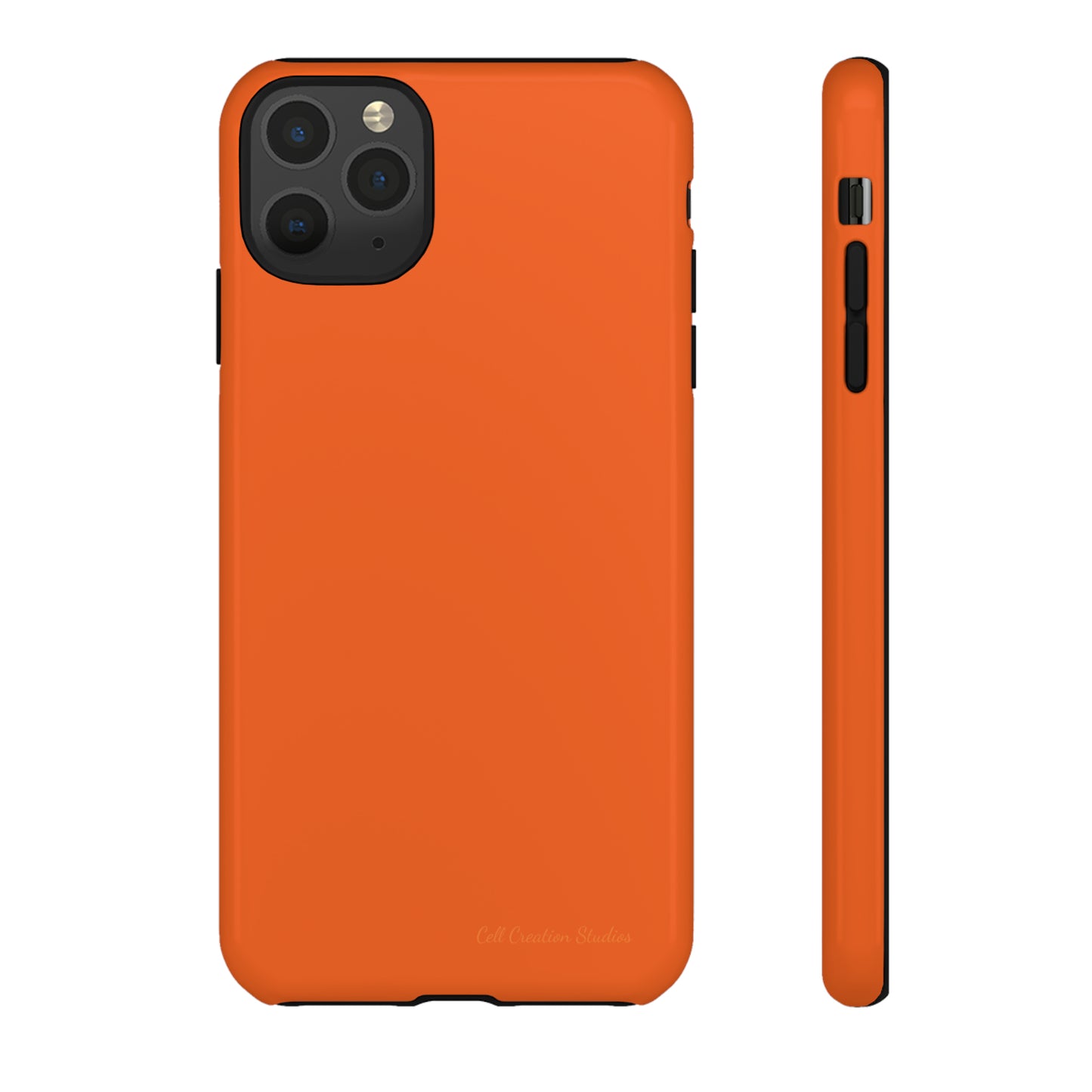 "Orange Burst" -Tough iPhone Cases