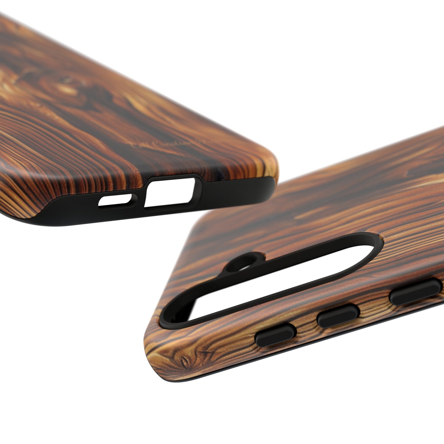 "Wood Grain Elegance" Tough Samsung Galaxy Cases