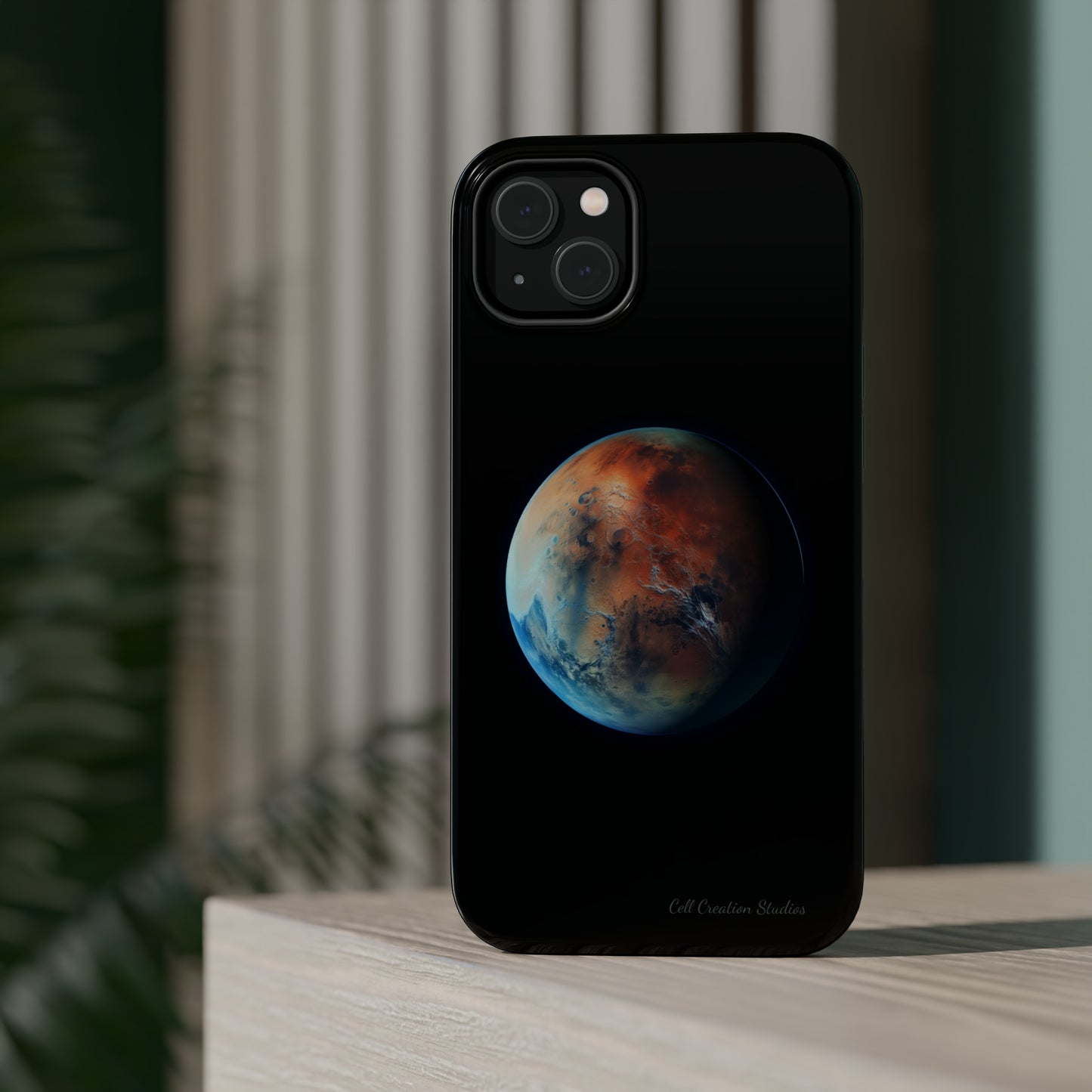 Introducing the "Mars Marvel" Cell Phone Case – Explore the Red Planet -MagSafe Tough Cases