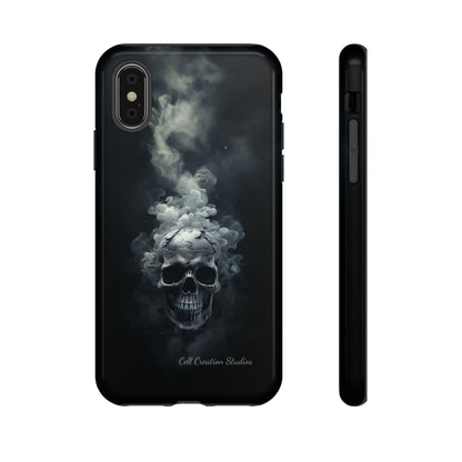 "Ethereal Skull Noir" -Tough iPhone Cases