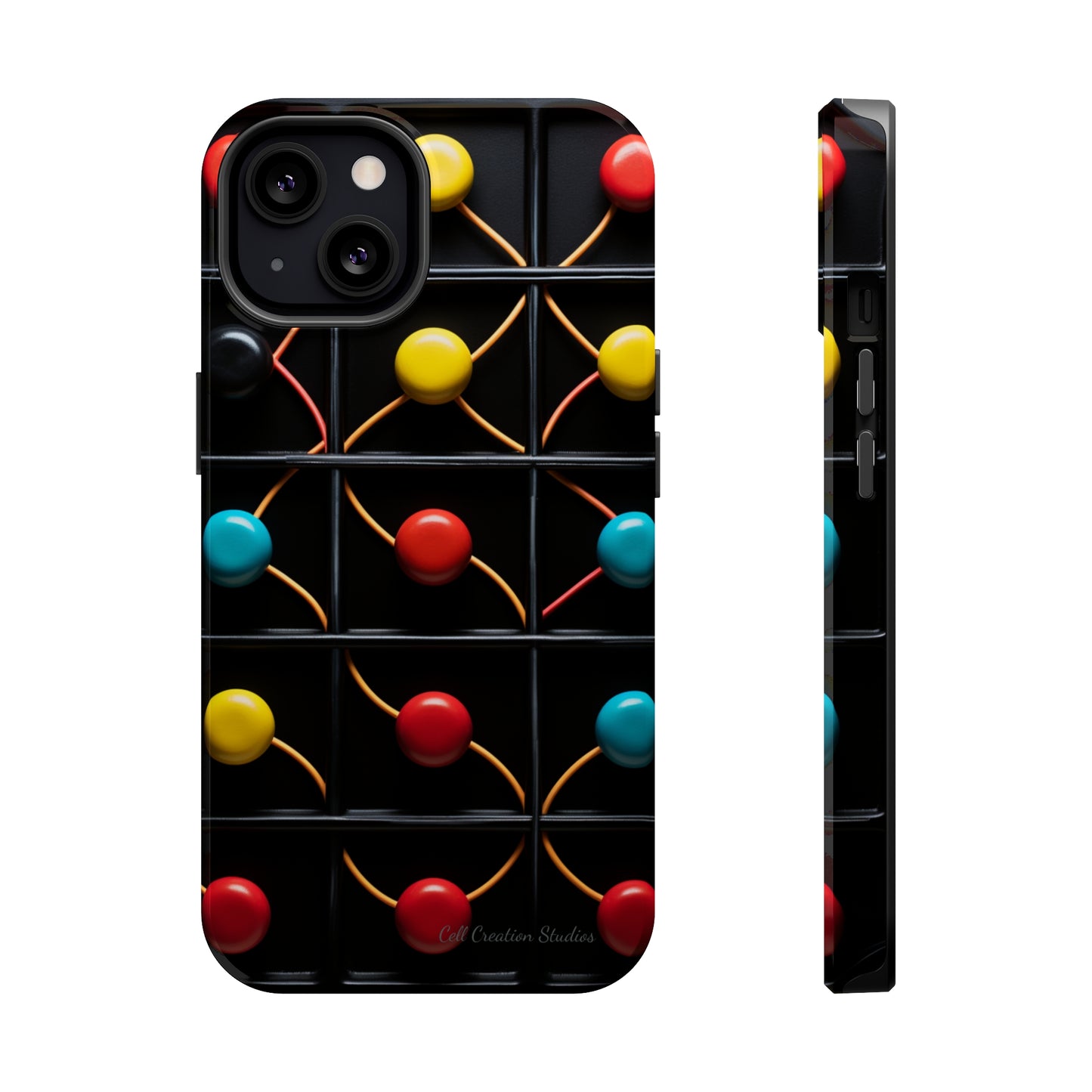 "Vibrant Spheres Fusion" -MagSafe Tough Phone Cases