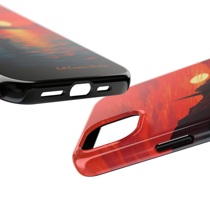 "Serenity at Sunset" -Tough iPhone Cases