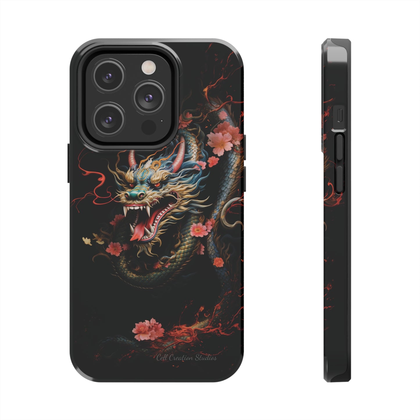 Introducing the "Mystical Japanese Dragon" Cell Phone Case – Unleash the Dragon's Power -Tough Phone Cases