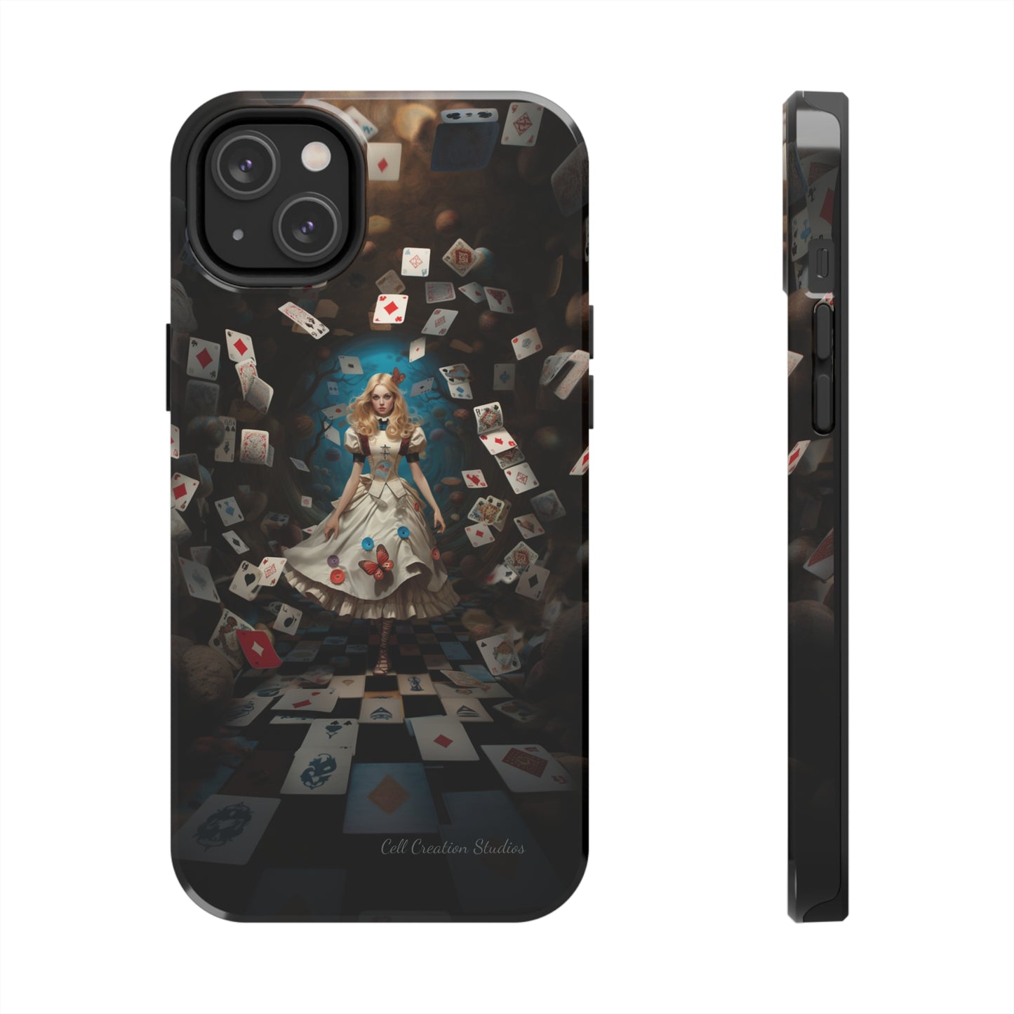 Introducing the "Alice in Wonderland" Cell Phone Case – A Journey Through Imagination -Tough Phone Cases